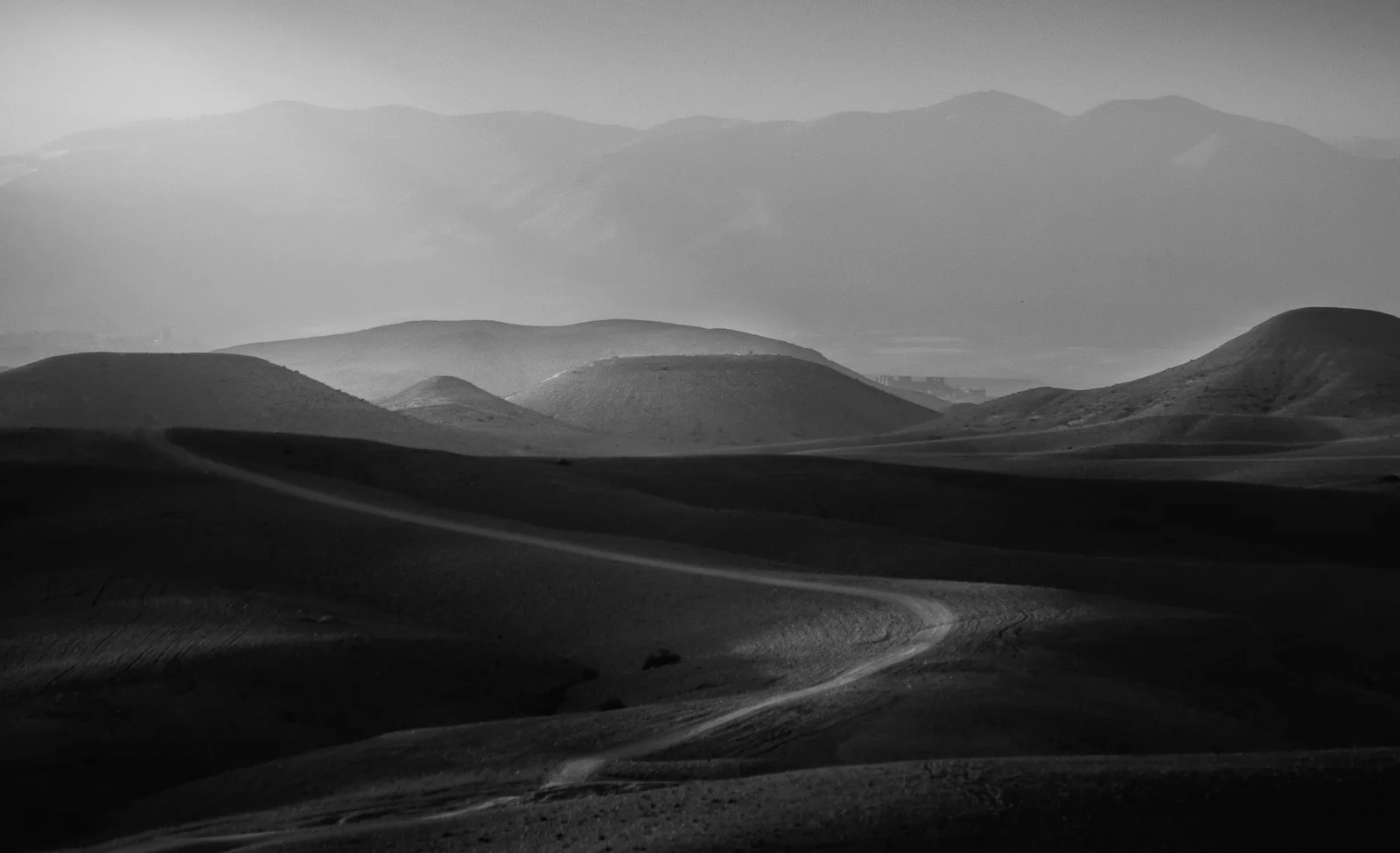 Path through the desert